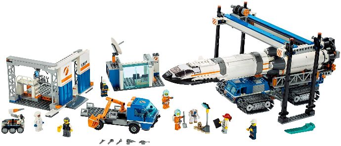 LEGO 60229 -  Rocket Assembly &Transport