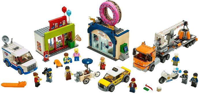 LEGO 60233 Donut shop opening