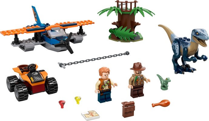 LEGO 75942 Velociraptor: Biplane Rescue Mission